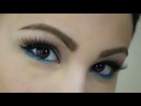 Bright Blue Eyeliner Tutorial