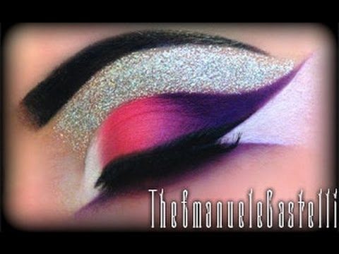 Hot Pink & Purple with Glitter – Make Up Tutorial + 120 Eyeshadow Matt Palette Review