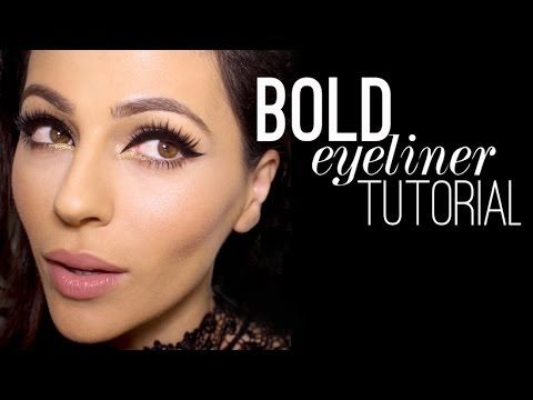 Bold Eyeliner Makeup Tutorial