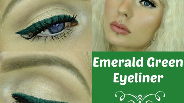 Emerald Green Winged Eyeliner Makeup Tutorial (Cruelty Free)