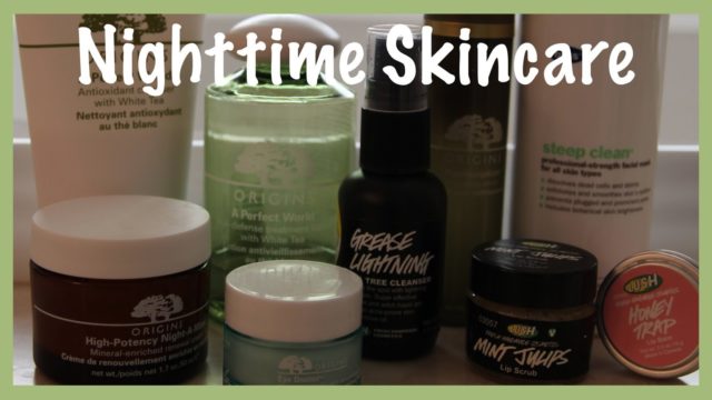 My Nighttime Skincare Routine (2013)