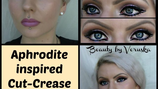 Eye Makeup, Eyeshadow Tutorial. Pink Cut Crease & Double Wing (Aphrodite Inspired Eye)