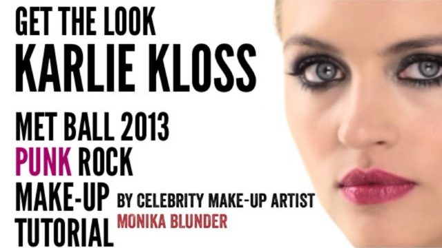 Karlie Kloss – Met Ball Gala 2013 – Make-Up Tutorial by Celebrity Make-Up Artist Monika Blunder