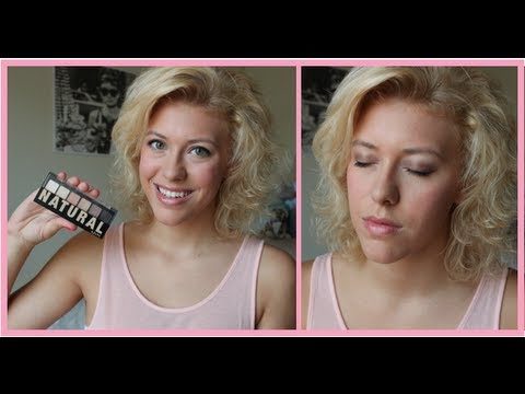 Natural Makeup feat. NYX Natural Eyeshadow Palette | Drugstore Tutorial