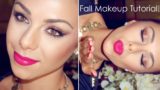 Fall Makeup Tutorial ♥ Bronzed Eyes & Jeweled Tone Lips