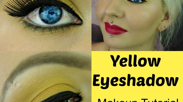 Wearable Yellow Eyeshadow Makeup Tutorial (Cruelty-Free)