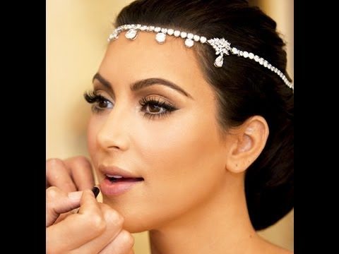 Kim Kardashian Wedding Makeup Tutorial