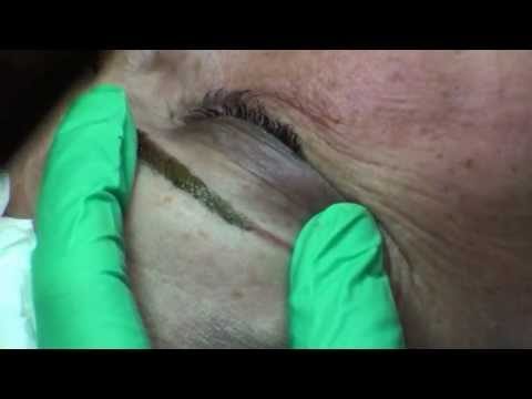 Permanent Makeup – correcting red/pink eyebrows