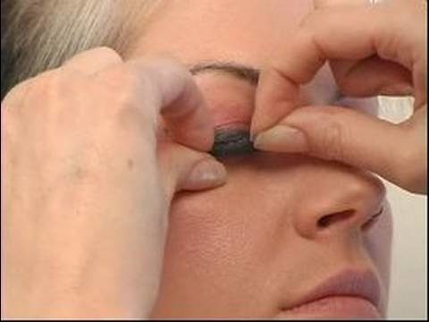 How to Apply High Fashion Makeup : Applying False Eyelashes for High Fashion Makeup