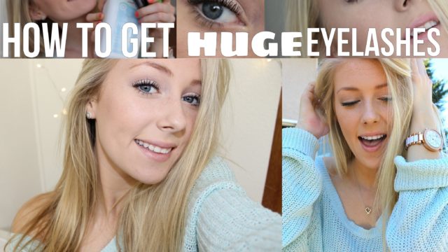 How to Get Huge Eyelashes ♥ | Savannahxoh