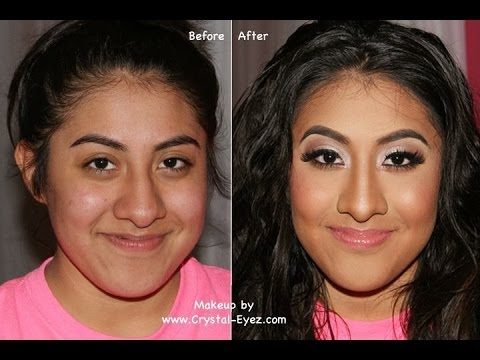 Before & After Makeover – Prom Makeup