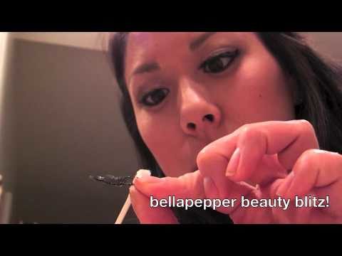 bellapepper beauty blitz! reusing false eyelashes