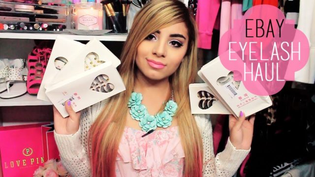 Ebay Invisible Band False Eyelashes Haul & Review | Juicydaily 2014