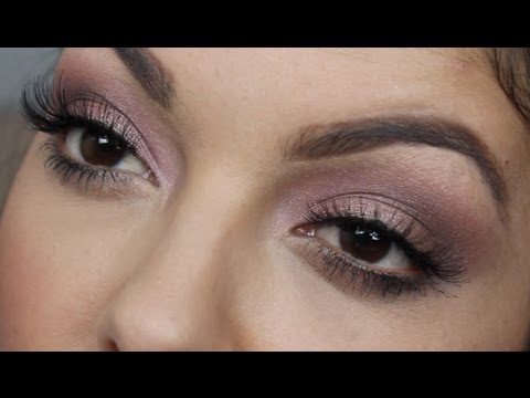 Smokey Pink Eyeshadow Makeup Tutorial