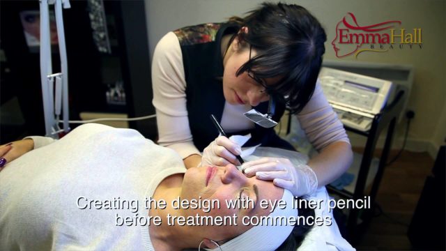 Emma Hall Beauty | Permanent Makeup Eyeliner Demo