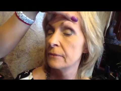 How to apply complete eye makeup for mature skin!!