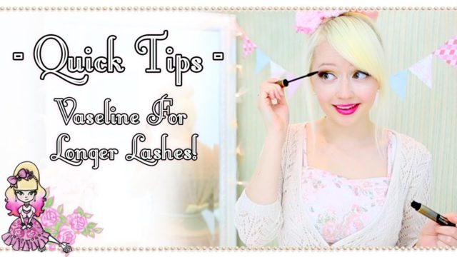 Use Vaseline To Lengthen Eyelashes – Quick Tips – Violet LeBeaux