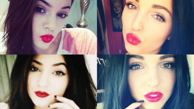 Celebrity Inspired: Kendall & Kylie Jenner Makeup- Red lips