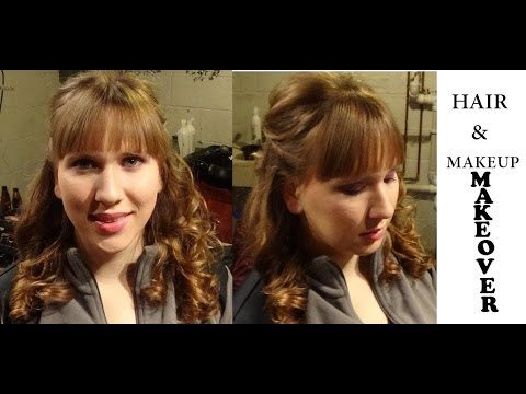 2 in 1 HAIR & MAKEUP MAKEOVER TUTORIAL!