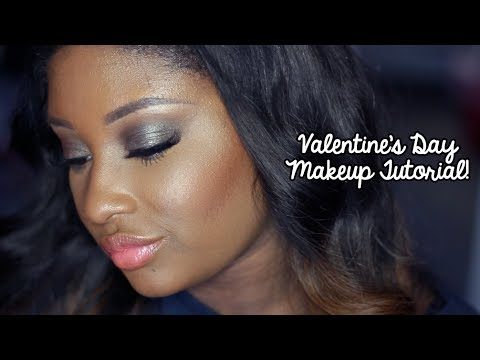 Valentine’s Day Makeup Tutorial | Brown/Green Duochrome Eyeshadow + Coral Lips/Cheeks! (2014)