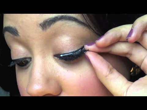 How To- Apply Fake EyeLashes