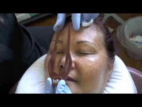 Dr. Linda Dixon does Permanent Makeup Eyebrow Correction with Hairstrokes and Highlights