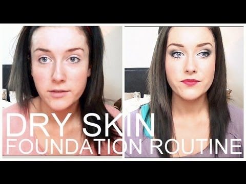 Foundation Routine for Dry/Very Dry Skin! ♡ | rpiercemakeup