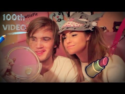 Cheshire Cat does Pewds Makeup!