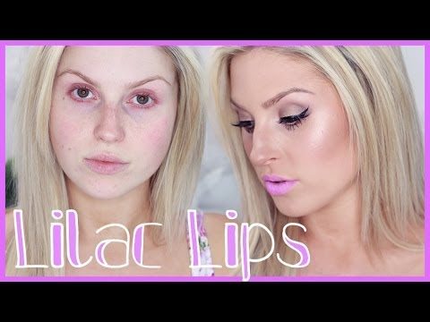 Makeup Chit Chat GRWM! ♡ Lilac Lips & Giorgio Armani Eyes To Kill Eyeshadow