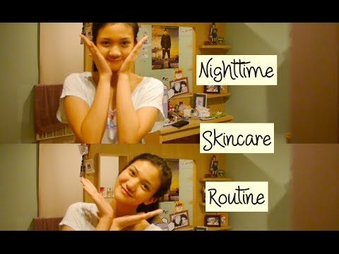 Korean Brightening Nighttime Skincare Routine