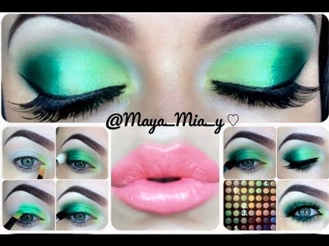 Green Eye Makeup Tutorial