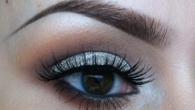 Glitter eyeshadow tutorial