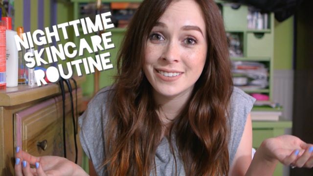 Nighttime Anti-Acne & Anti-Aging Skincare Routine | All Drugstore!