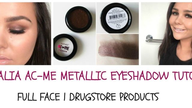 Full Face Makeup – Australis AC-ME Eyeshadow (Nearly ALL Drugstore Products) | Shaina Kennedy