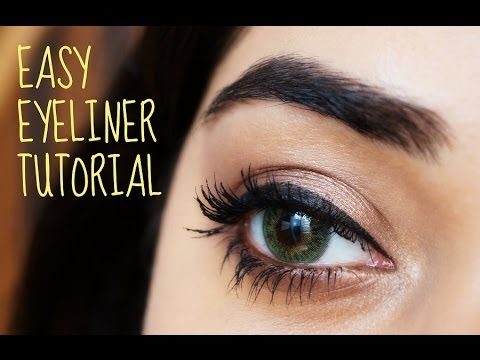 Easy Eyeliner Tutorial for Beginners | corallista