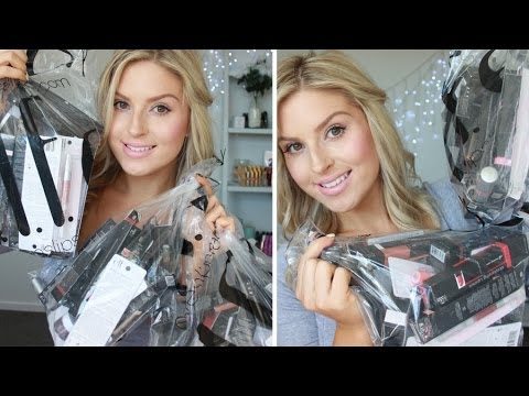 HUGE Unboxing ELF Makeup Cosmetics Haul! ♡ Eyes Lips Face