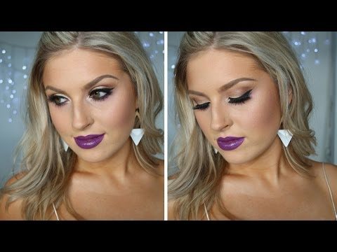 Chit Chat GRWM ♡ Gold Eyes & Purple Lips!