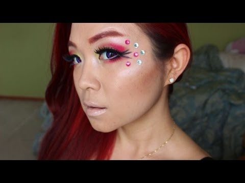 CUTE RAVE/MUSIC FESTIVAL MAKEUP ♡