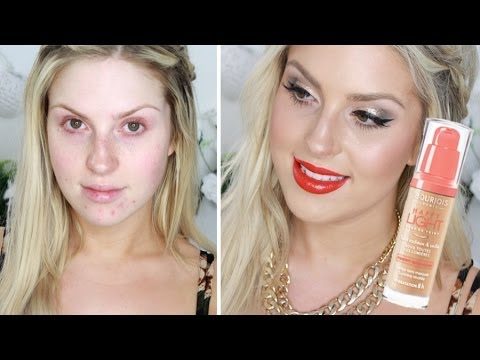 FIRST IMPRESSIONS ♡ Bourjois Happy Light Foundation & Application