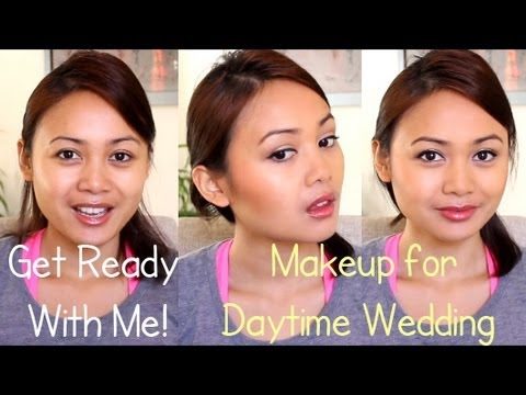 Get Ready with me! Daytime wedding makeup :)